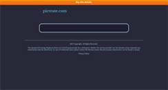 Desktop Screenshot of blog.picreate.com